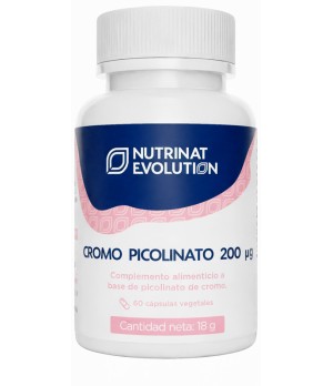 Cromo Picolinato 200 µg - Nutrinat Evolution