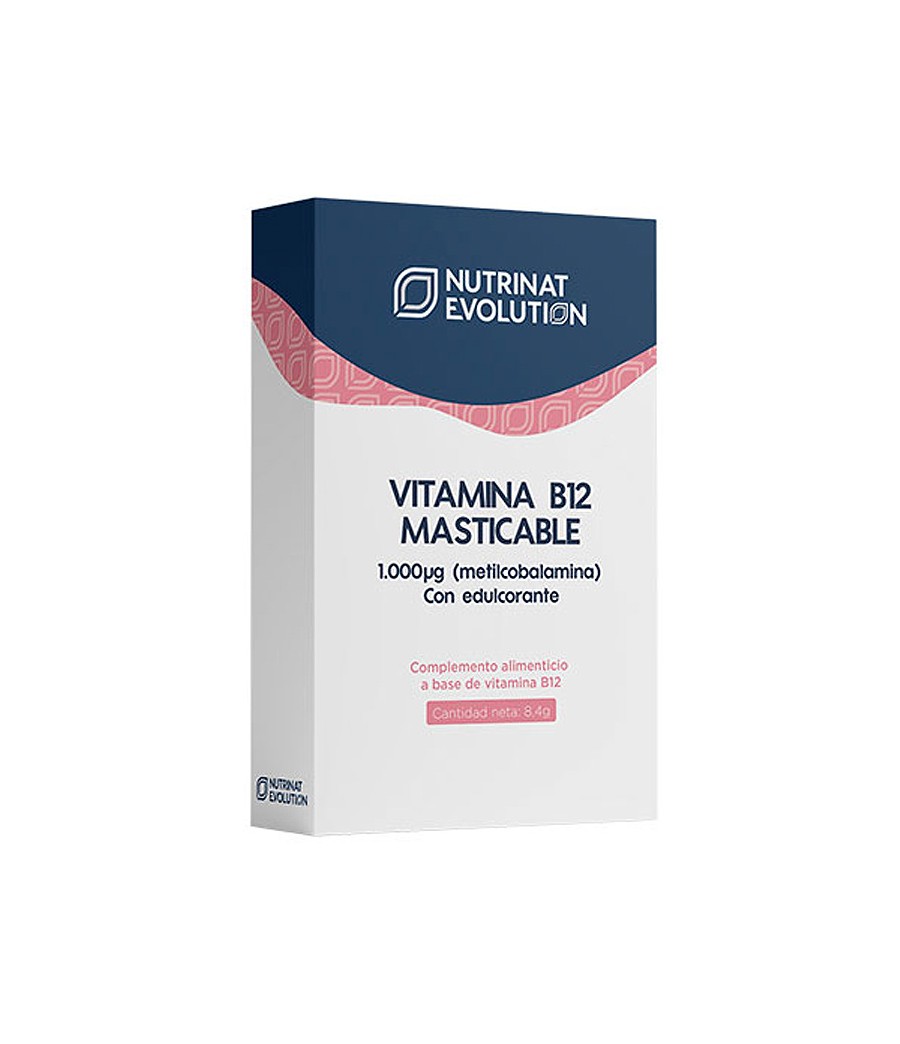 Vitamina B12 Masticable - Nutrinat Evolution