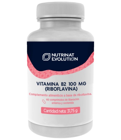 Vitamina B2 100 mg (Rivoflavina) - Nutrinat Evolution