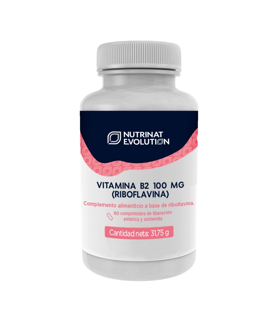 Vitamina B2 100 mg (Rivoflavina) - Nutrinat Evolution