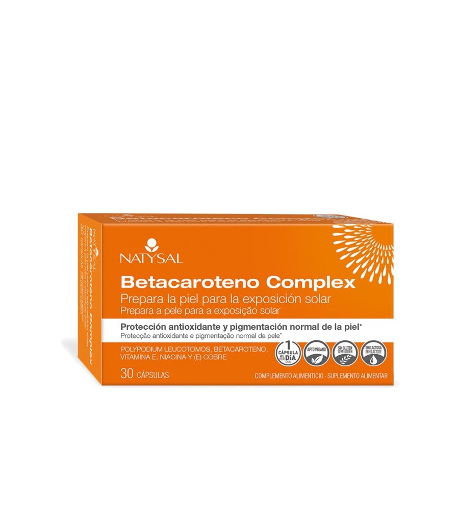 Betacaroteno Complex 30 cáps. - Natysal