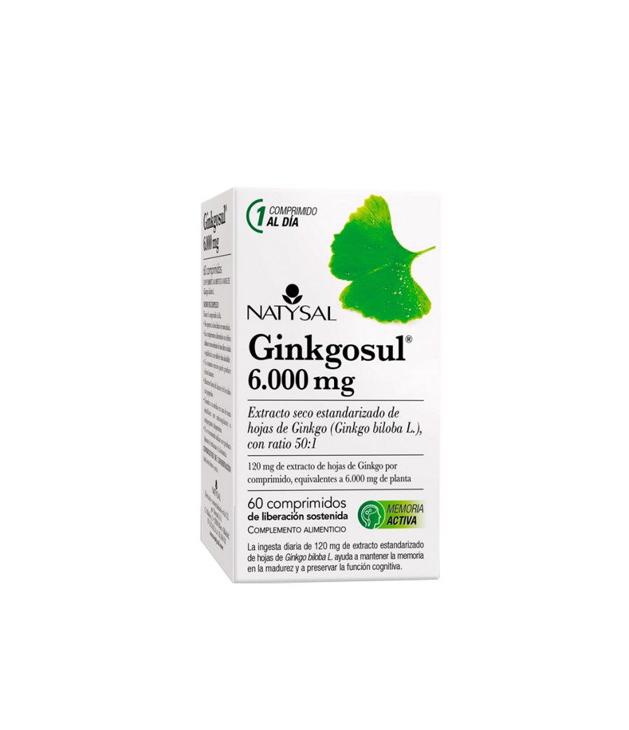 Ginkgosul 6000 mg 60 comp. - Natysal