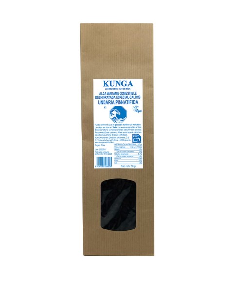 Undaria Pinnatifida (Wakame) Especial Caldos 50 gr. KUNGA