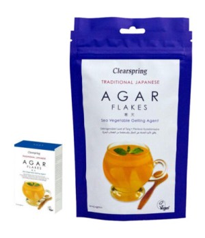 Agar Agar 28 gr Copos - Clearspring