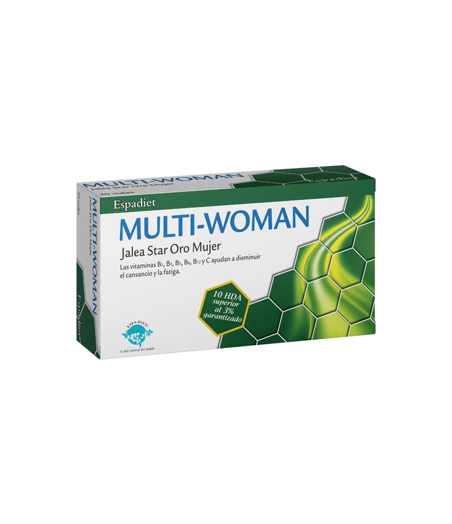 Jalea Multi-Woman Star Oro (Jalea Real) 20 viales Espadiet