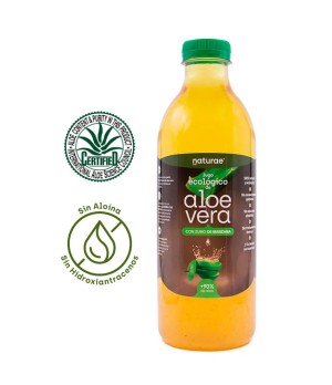 Jugo Orgánico de Aloe Vera con Pulpa y Manzana 1.000 ml - Naturae ES-ECO-016-CL