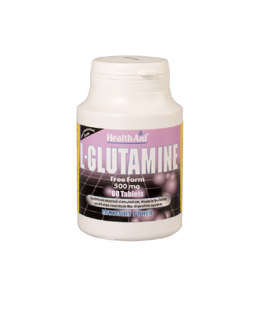 L-Glutamina 500 mg HealthAid