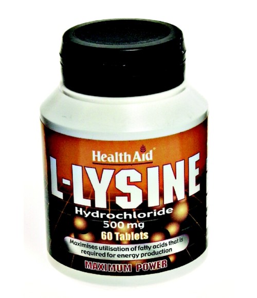 L-Lisina 500 mg HealthAid