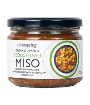 Miso bajo en sal orgánico tarro 270 gr (Sin pasteurizar) CLEARSPRING