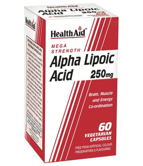 Ácido Alfa Lipoico 250 mg HealthAid