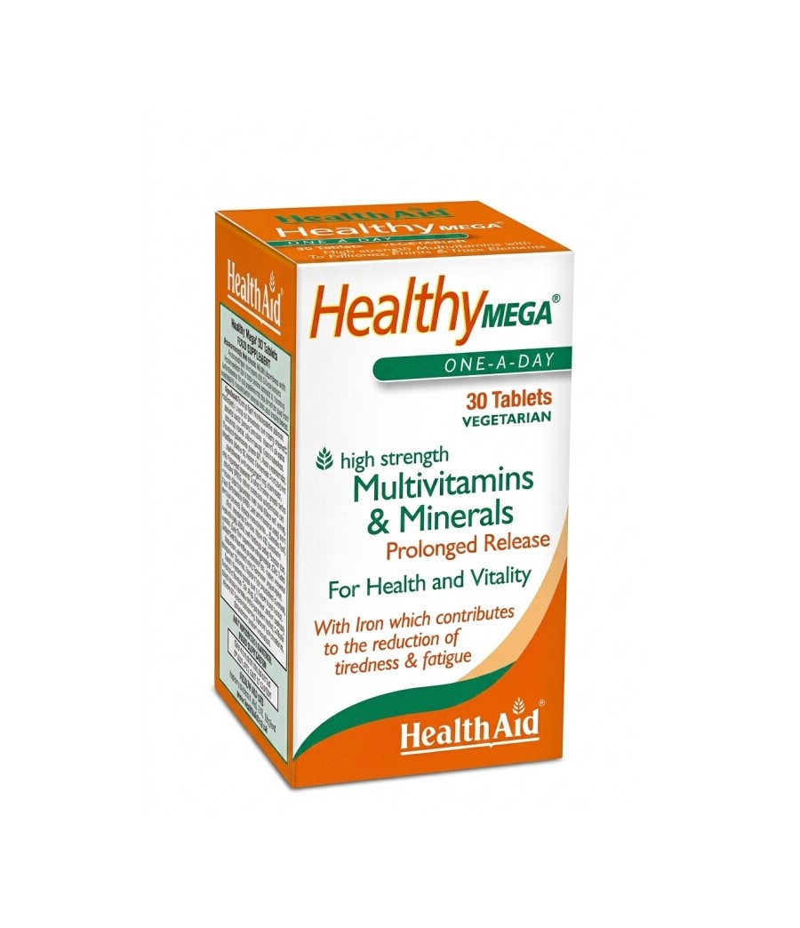 HealthyMega® 30 comprimidos HealthAid