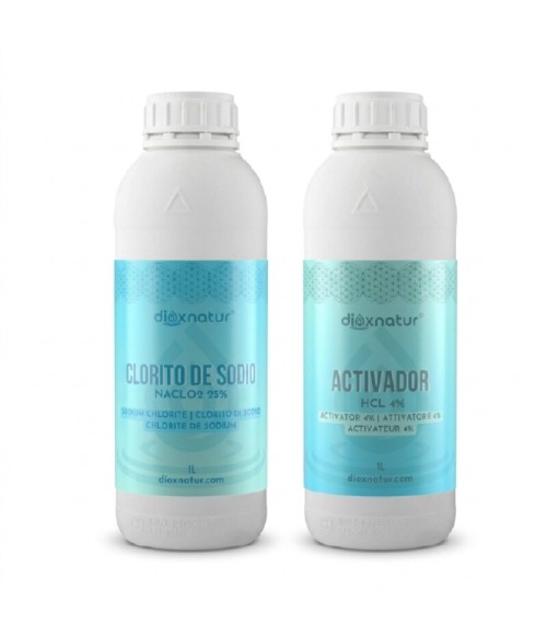 Kit Clorito de Sodio + Activador - Dioxnatur