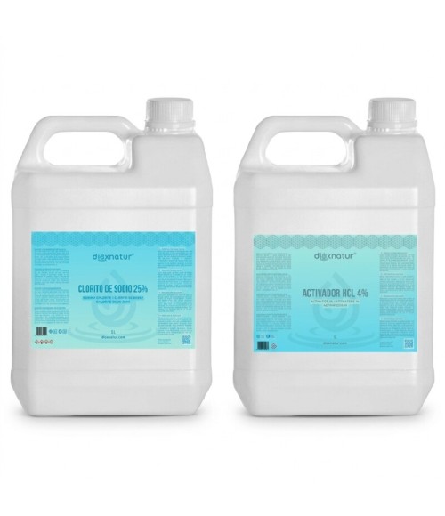 Kit Clorito de Sodio + Activador - Dioxnatur