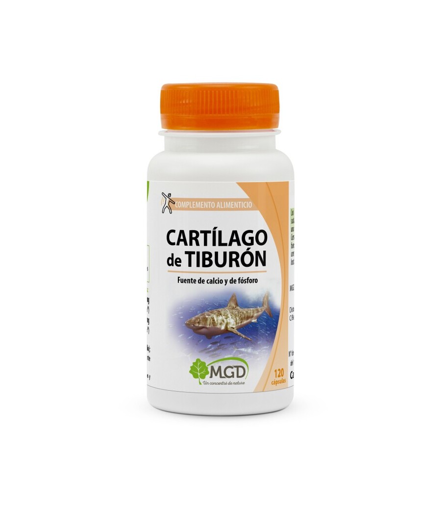 Cartílago de tiburón 120 cáps. - MGD