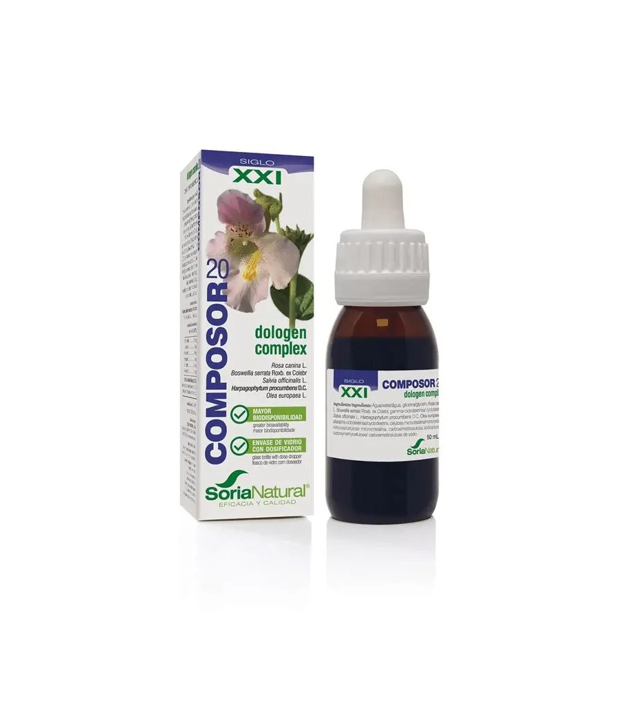 Composor 20 Dologen Complex 50 ml. Soria Natural