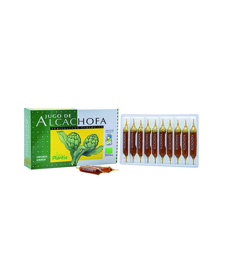 Jugo de Alcachofa Eco 20 viales x 10 ml. Plantis
