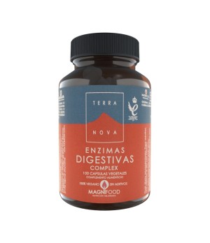 Enzimas Digestivas Complex 100 cáps. vegetales - Terranova