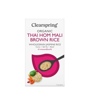 Arroz Thai Hom Mali Jarmín Integral Ecológico 500 gr Clearspring