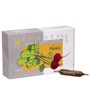 Hepastol Rábano Negro en ampollas ECO 20 viales de 10 ml.