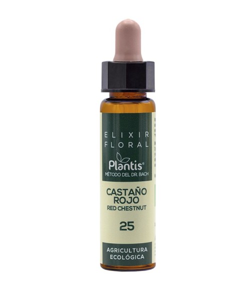 Castaño Rojo-25 Elixir Floral Eco 10 ml Plantis