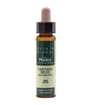 Castaño Rojo-25 Elixir Floral Eco 10 ml Plantis