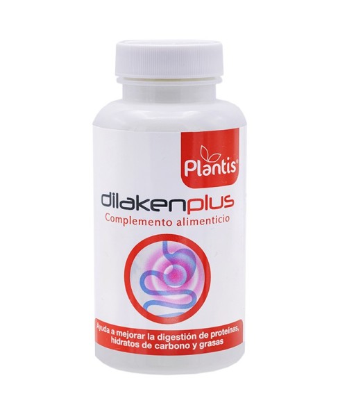 Dilaken Plus  Complejo Enzimático 90 cap. Plantis