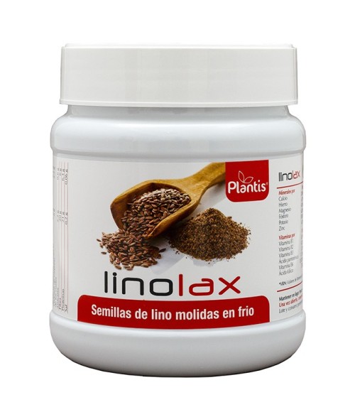 Linolax Semillas De Lino En Polvo 500 gr. Plantis