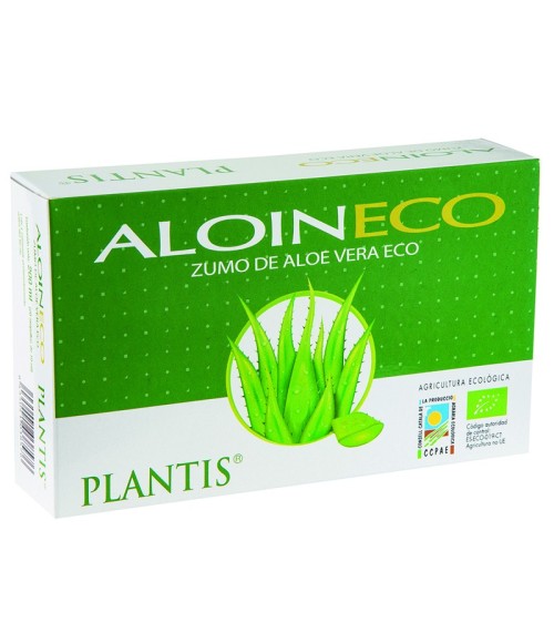 Aloin Eco (Aloe Vera) 20 viales x 10 ml. Plantis