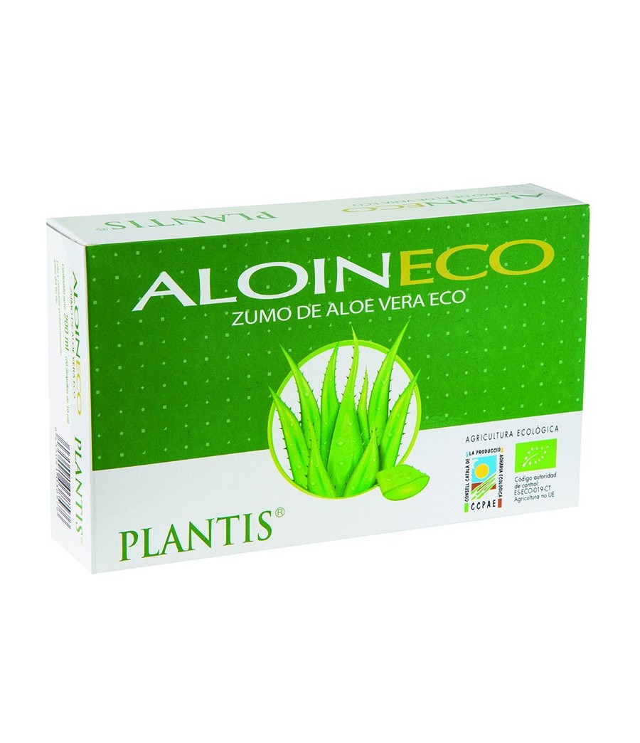 Aloin Eco Aloe Vera 20 viales x 10 ml. Plantis