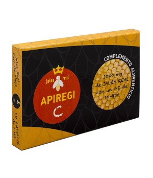 Apiregi C (Jalea Real) bebible 10 ampollas de 5 ml. Plantis