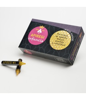 Apiregi Infancia Jalea Real 20 viales de 10 ml. Plantis