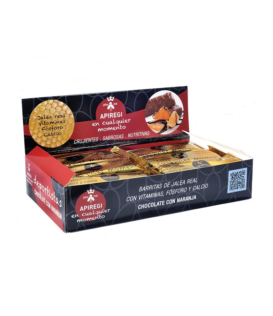 Barritas Apiregi (Jalea Real + Calcio + Fósforo + Vitaminas)  18 barritas de 35 gr. Plantis
