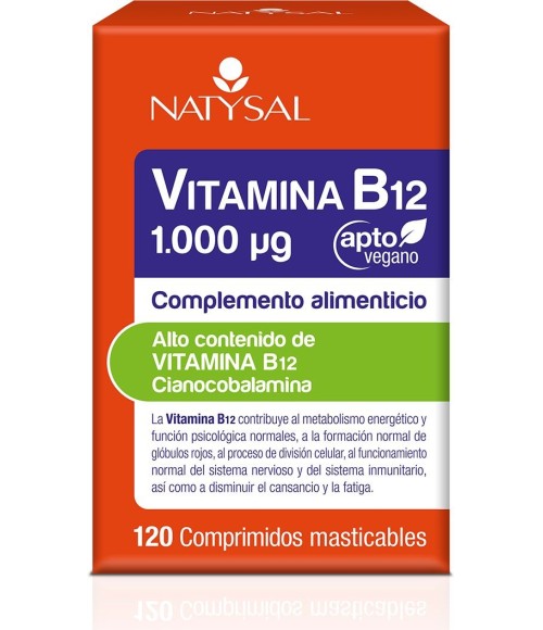 Vitamina B12 120 comp. Natysal