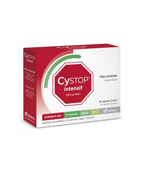 Deiters Cystop Intensif 135 mg 20 cap.