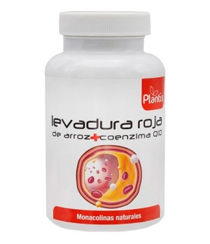 Levadura Roja de Arroz + Coenzima Q10 120 cap. Plantis