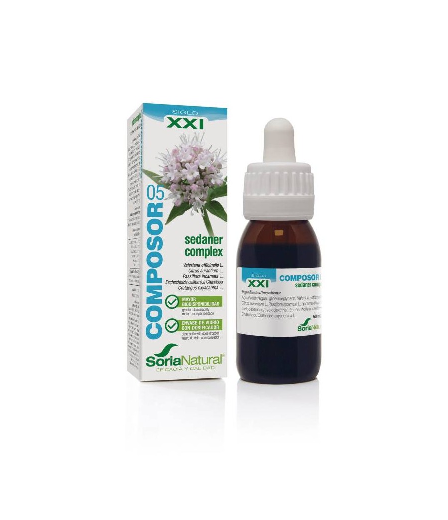 Composor 05 Sedaner Complex 50 ml. Soria Natural