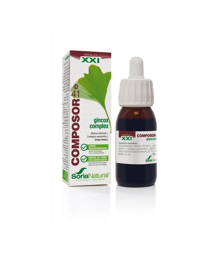 Composor 41 Gincox Complex 50 ml. Soria Natural
