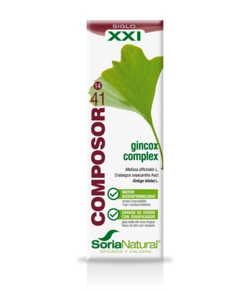 Composor 41 Gincox Complex 50 ml. Soria Natural