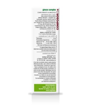 Composor 41 Gincox Complex 50 ml. Soria Natural