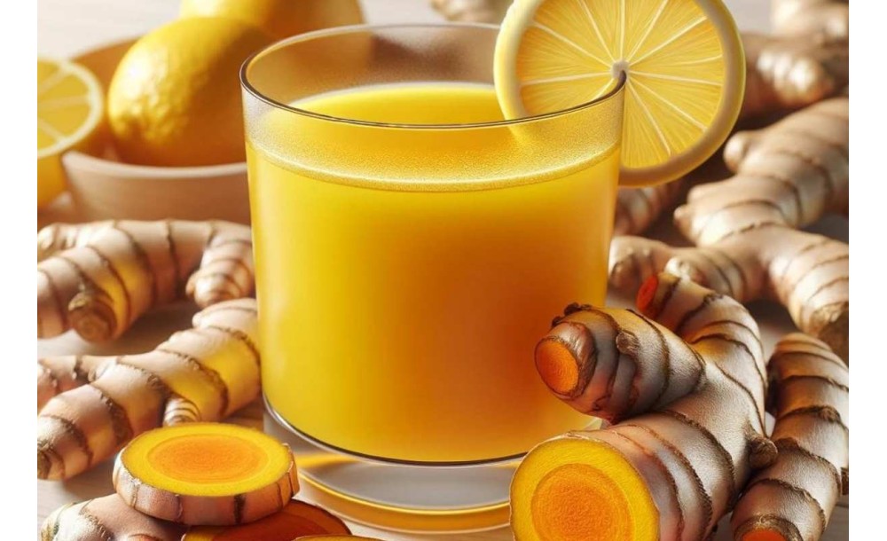 Bebida de Raíz Fresca de Cúrcuma: Un Elixir Saludable